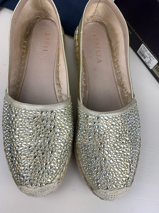 Le Silla Crystal- Embellished Espadrilles