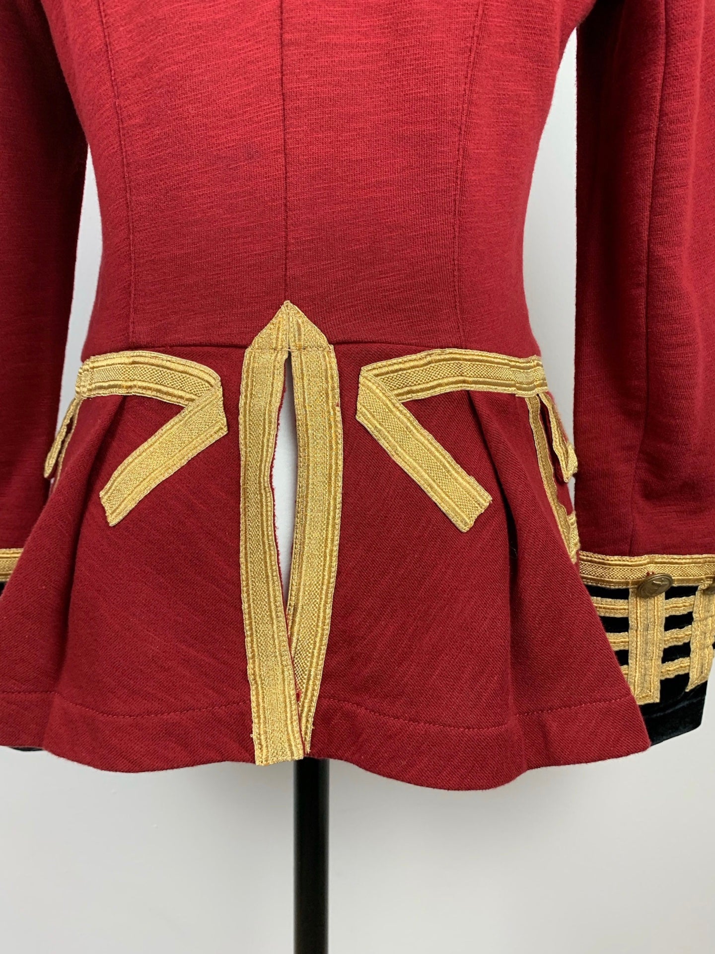 Denim & Supply Ralph Lauren Red Military Style Jacket