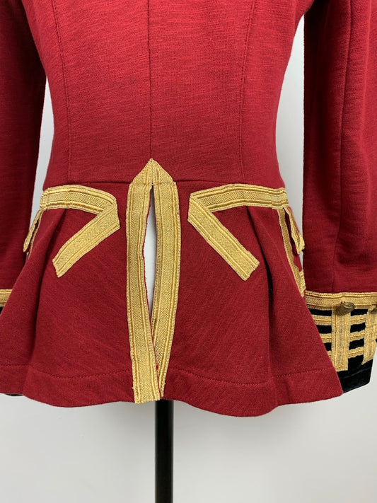 Denim & Supply Ralph Lauren Red Military Style Jacket