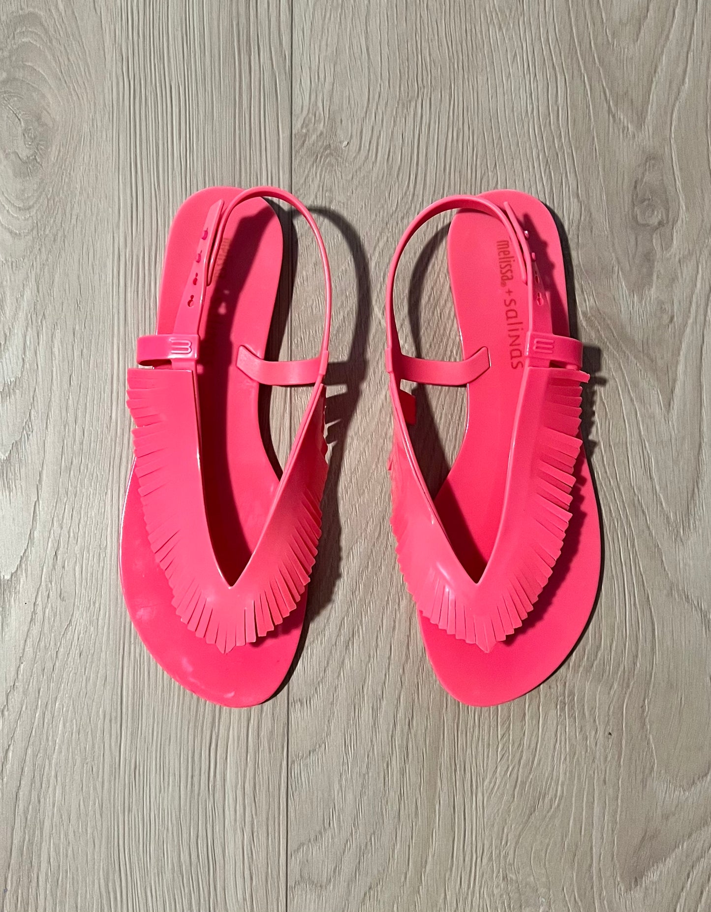Melissa + Salinas Harmonic Fringe Sandal (Size 9)