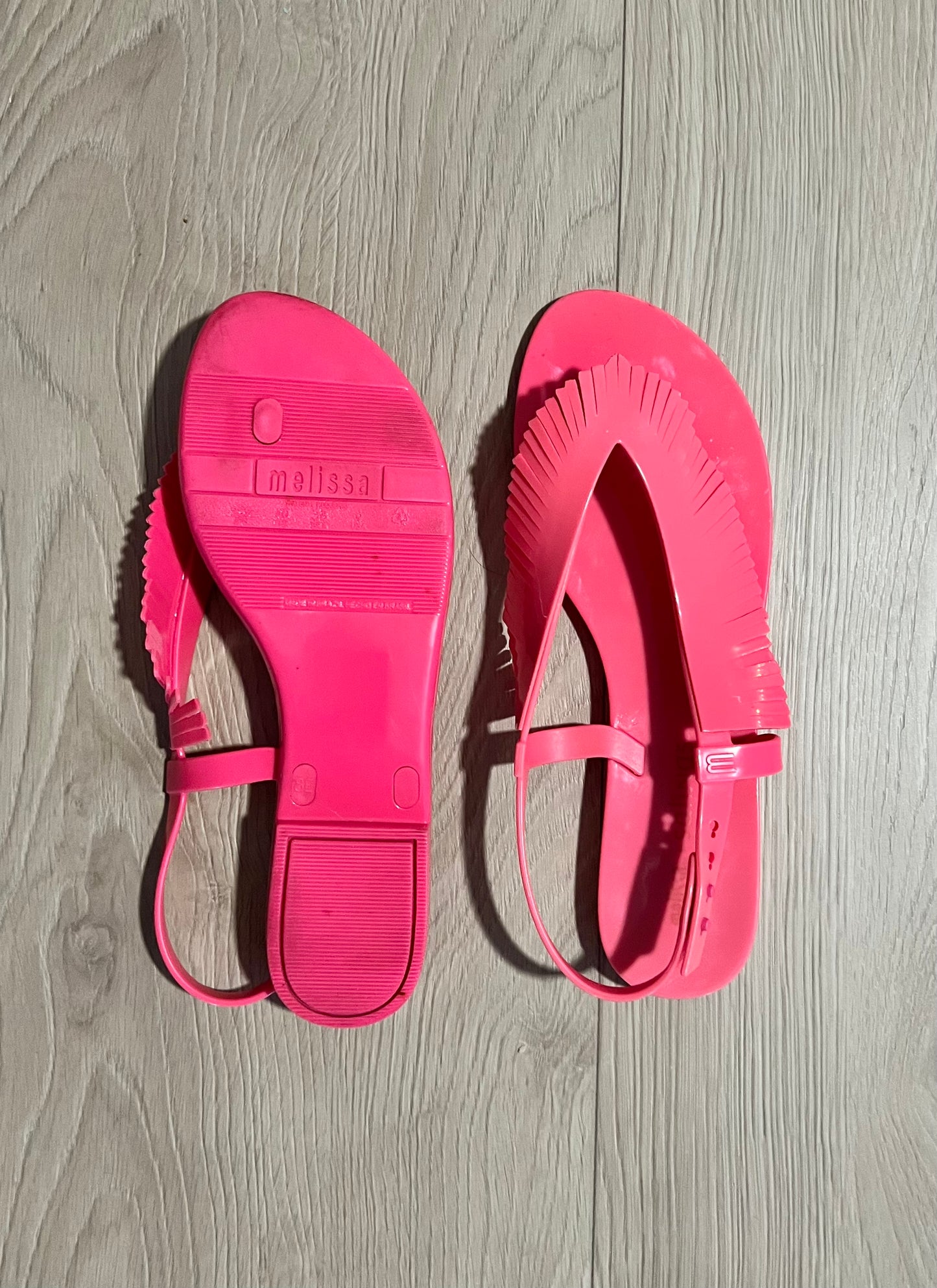 Melissa + Salinas Harmonic Fringe Sandal (Size 9)