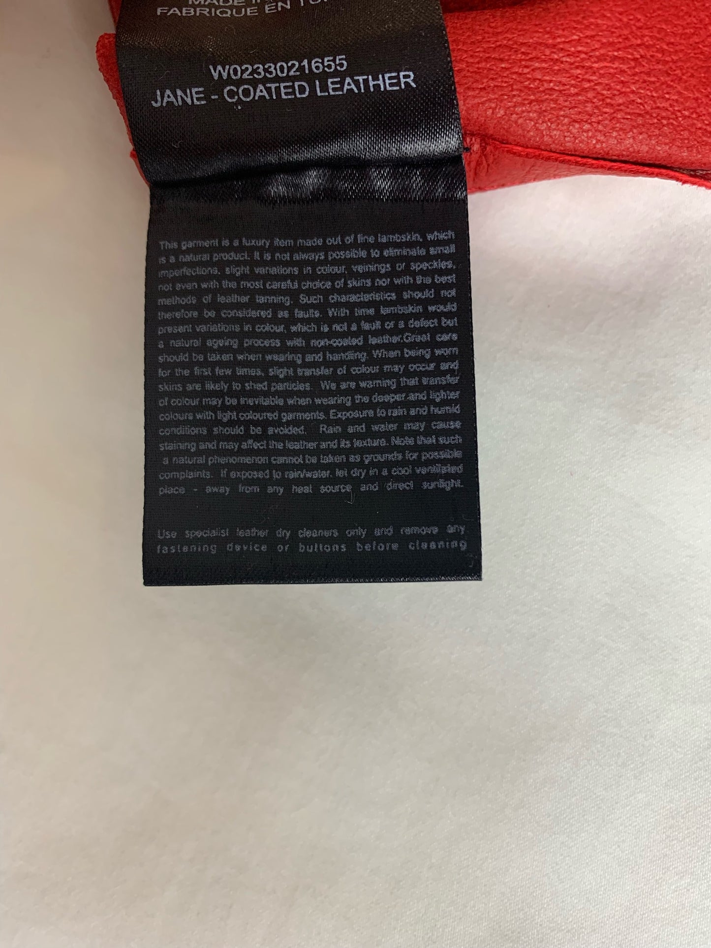 Joseph Lamb Skin Dress