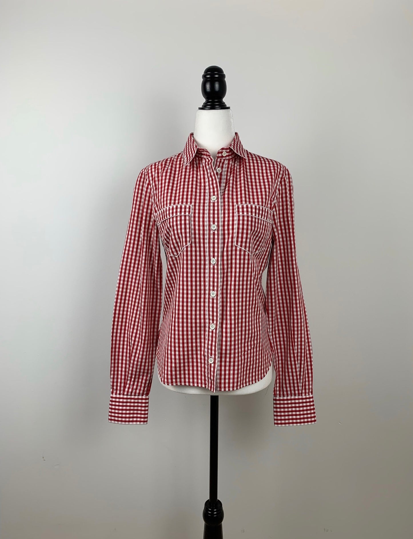 Second hand D&G Plaid Long Sleeve Shirt