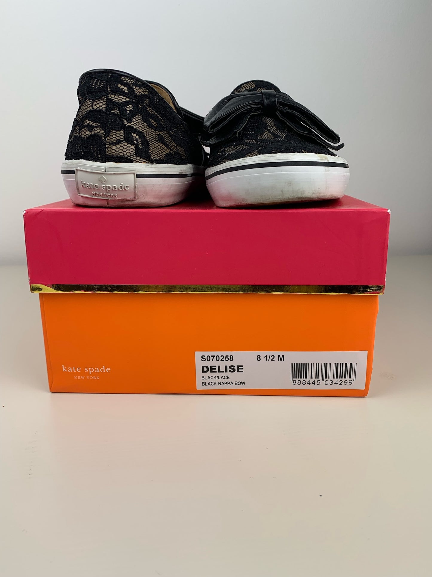 Kate Spade Delise lace details flats