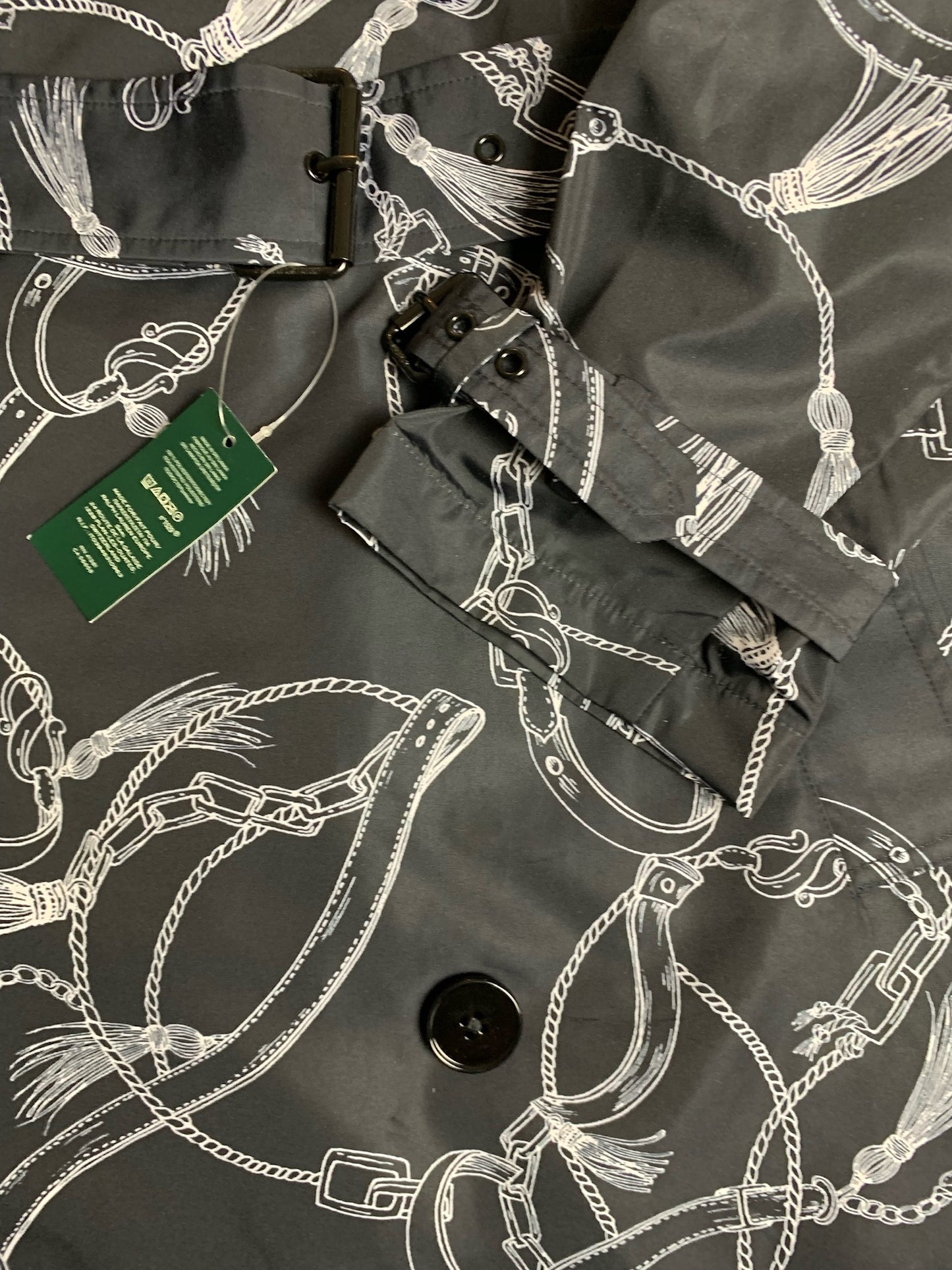 Ralph Lauren Printed Trench Coat