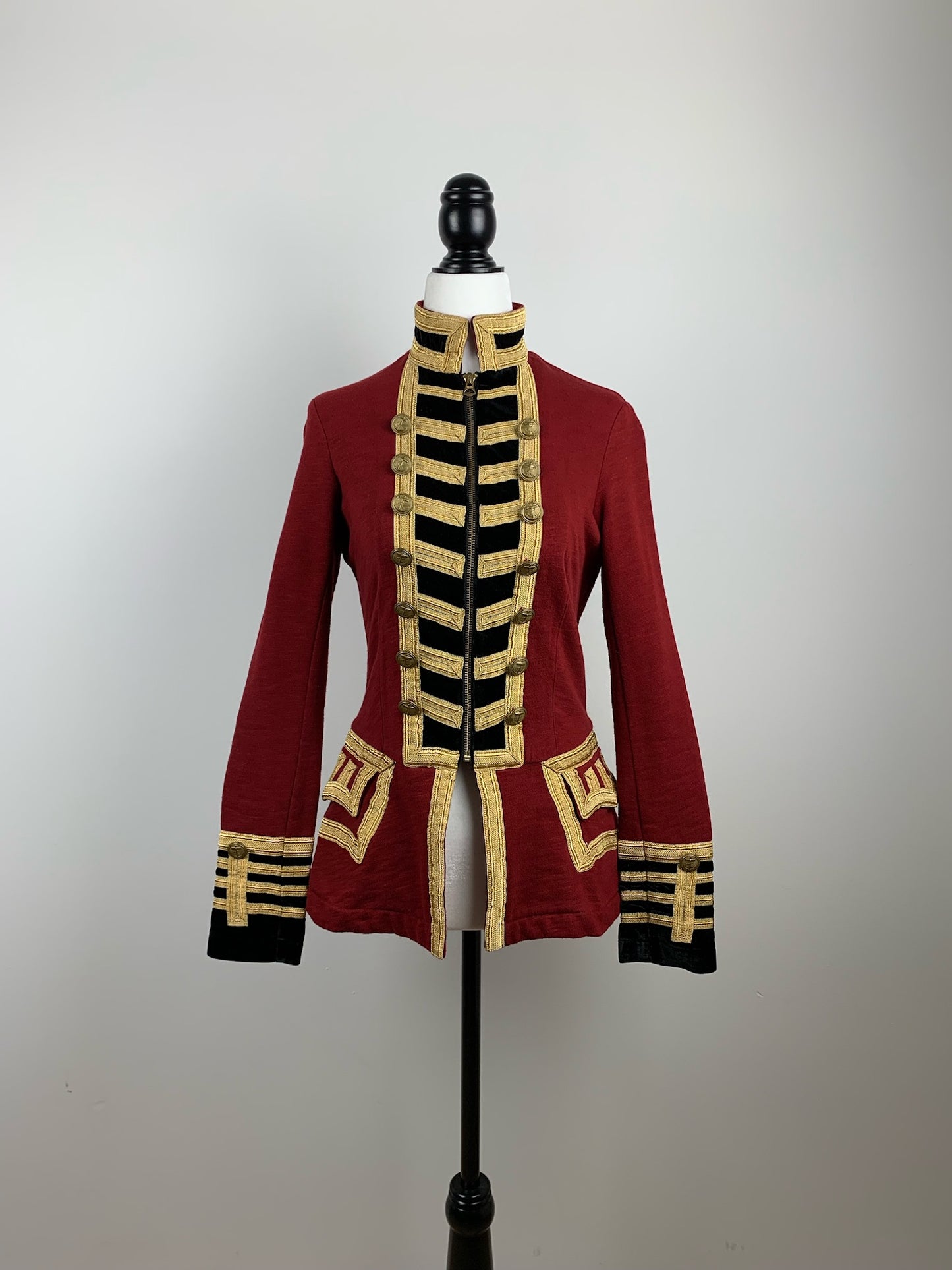Second-hand Denim & Supply Ralph Lauren Red Military Style Jacket