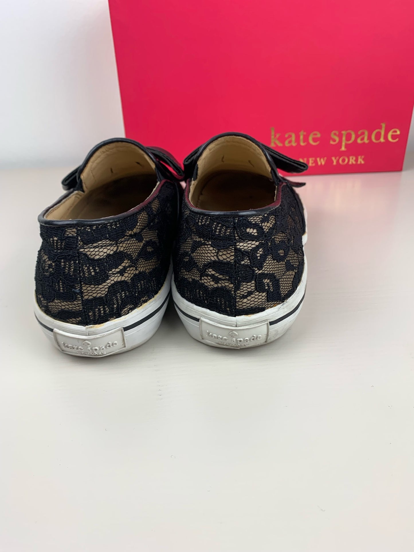 Kate Spade Delise lace details flats