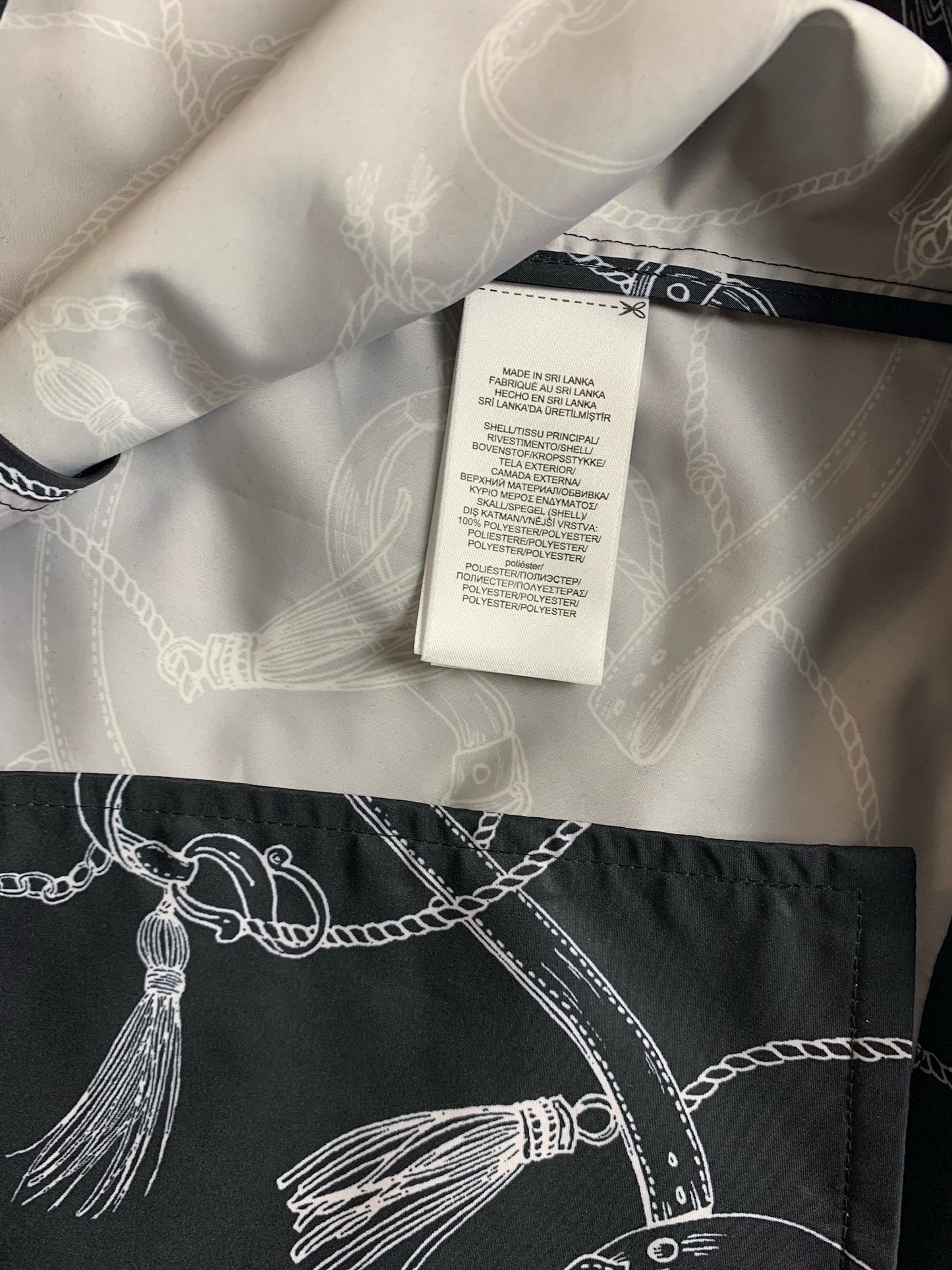 Ralph Lauren Printed Trench Coat