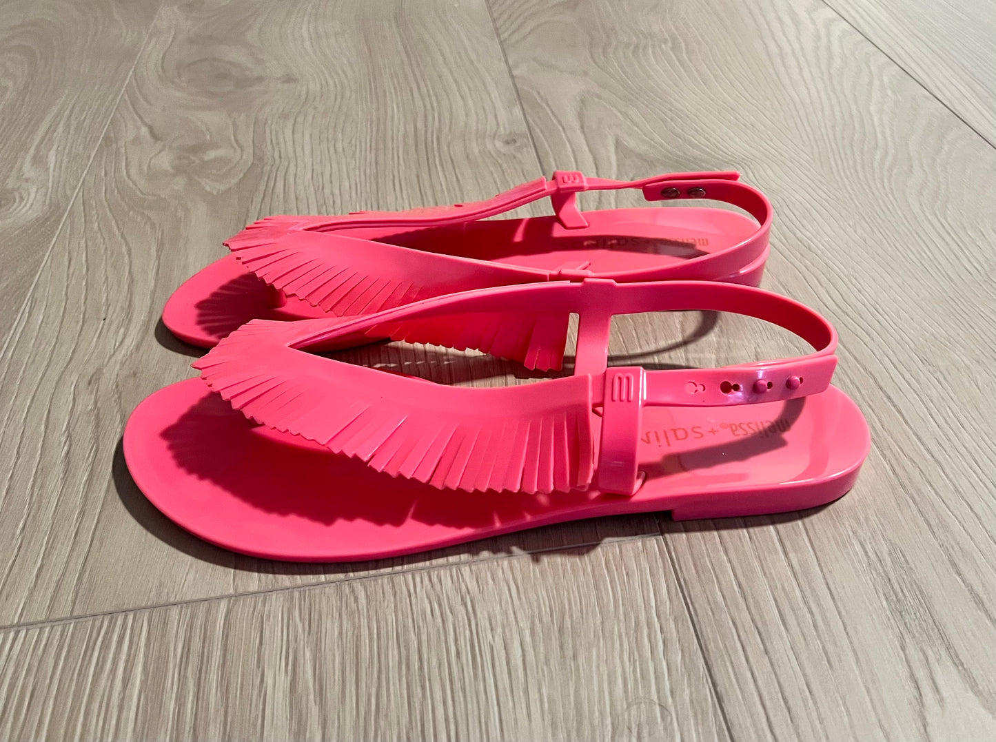 Melissa + Salinas Harmonic Fringe Sandal (Size 9)