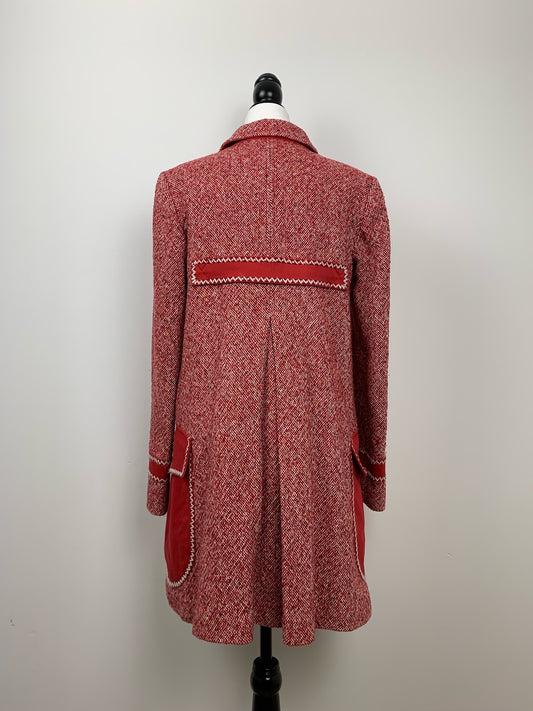 Versace Jeans Red Coat