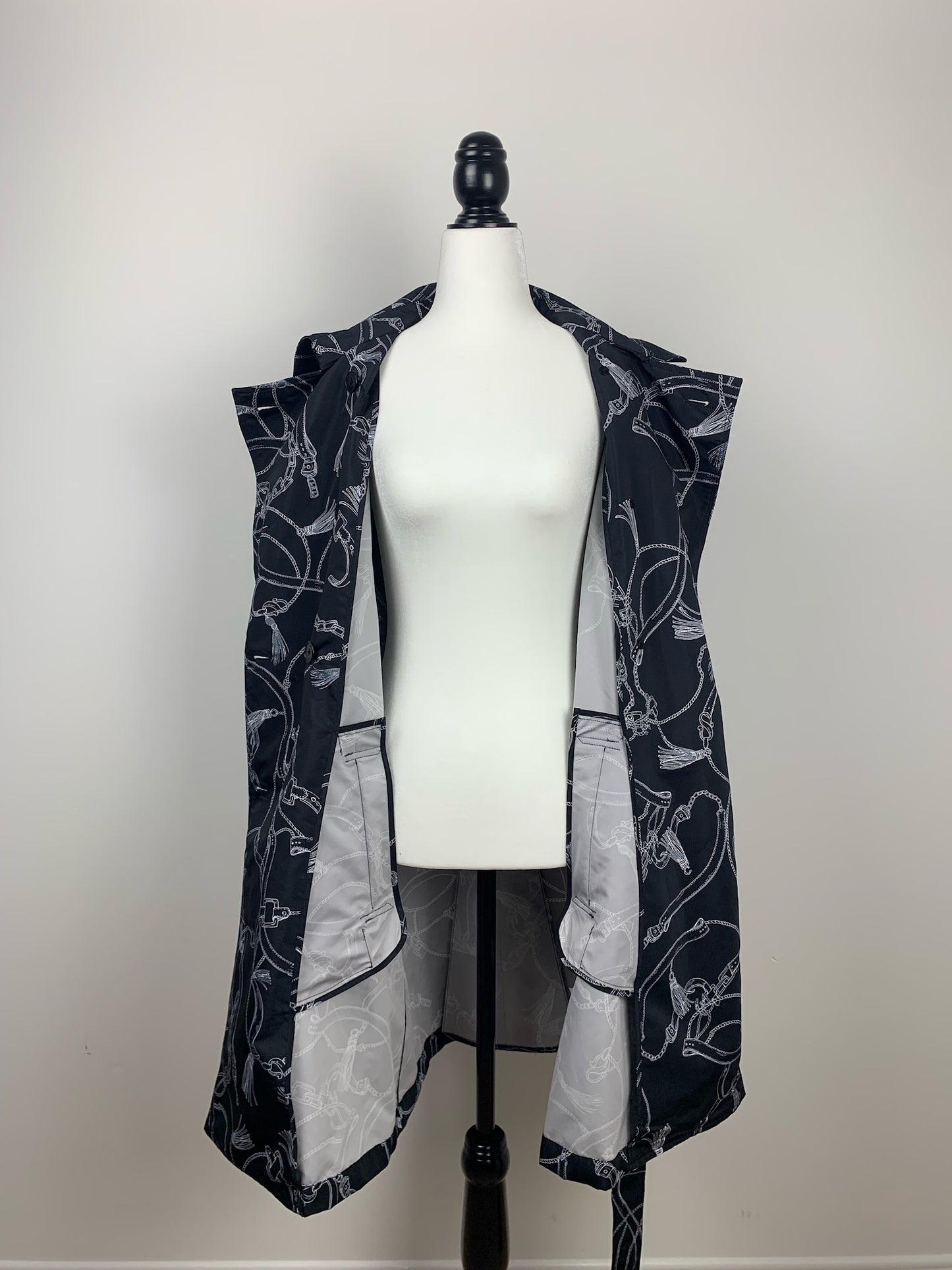 Ralph Lauren Printed Trench Coat