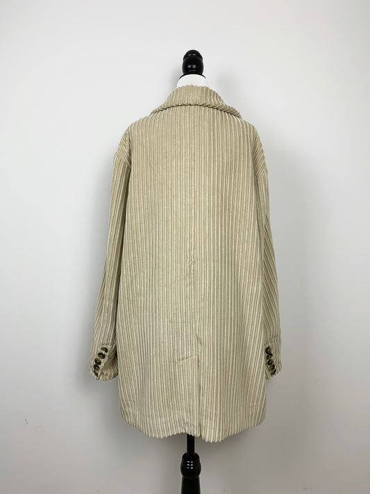 Free People Corduroy super oversized blazer