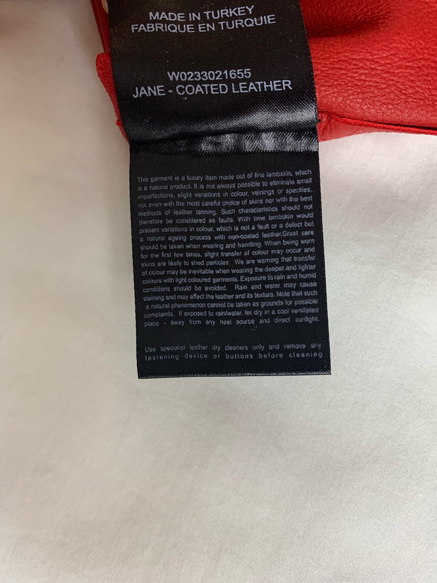 Joseph Lamb Skin Dress
