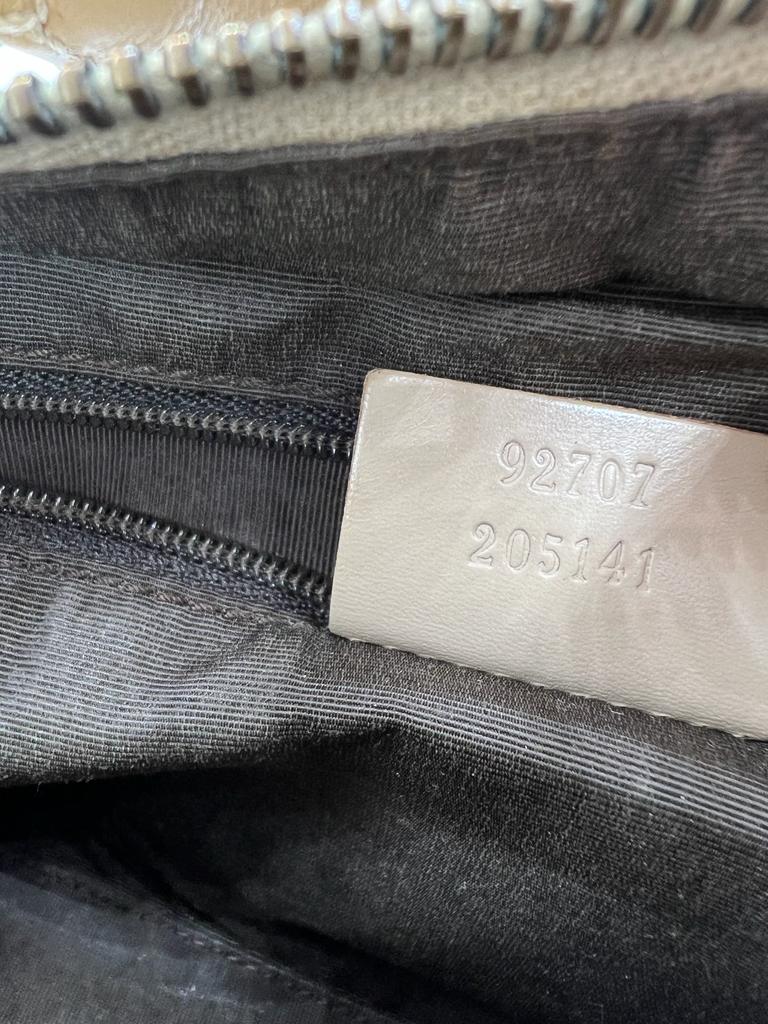 Gucci Beige GG Canvas Shoulder Bag