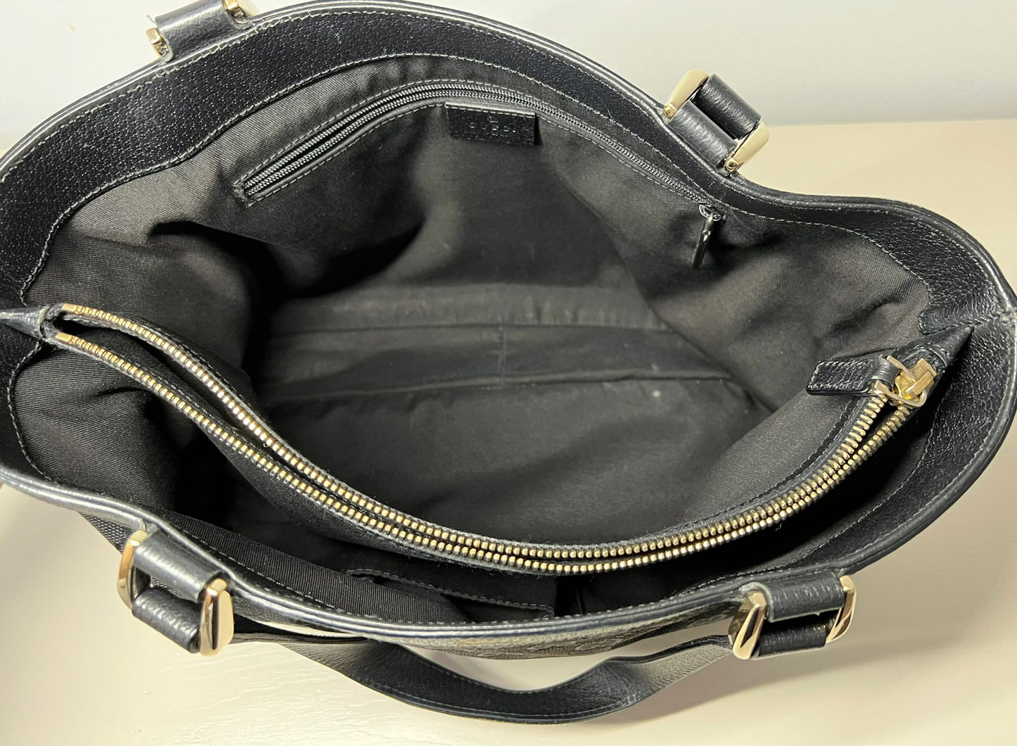 Gucci GG Abbey Canvas Tote Handbag