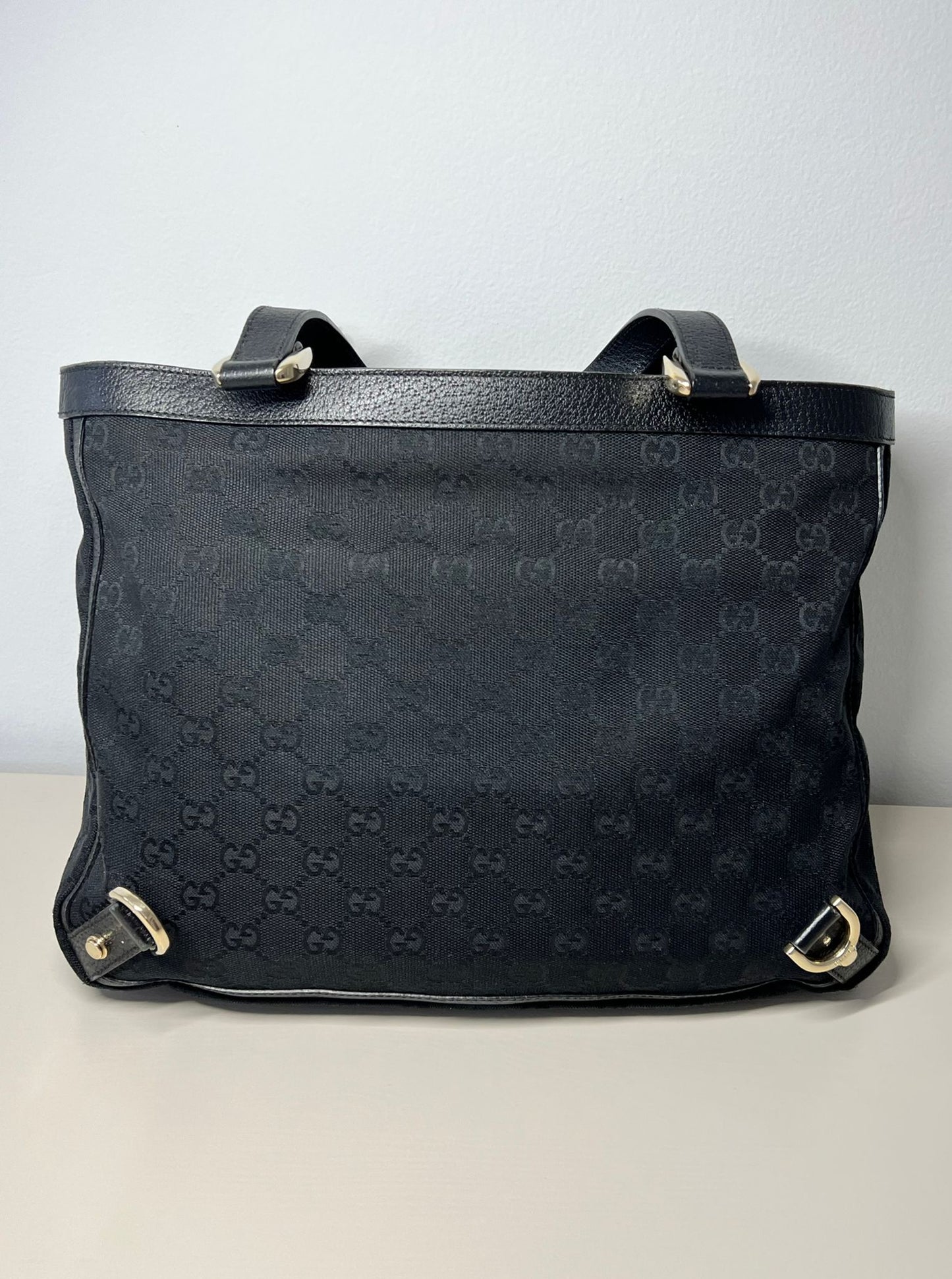 Gucci GG Abbey Canvas Tote Handbag