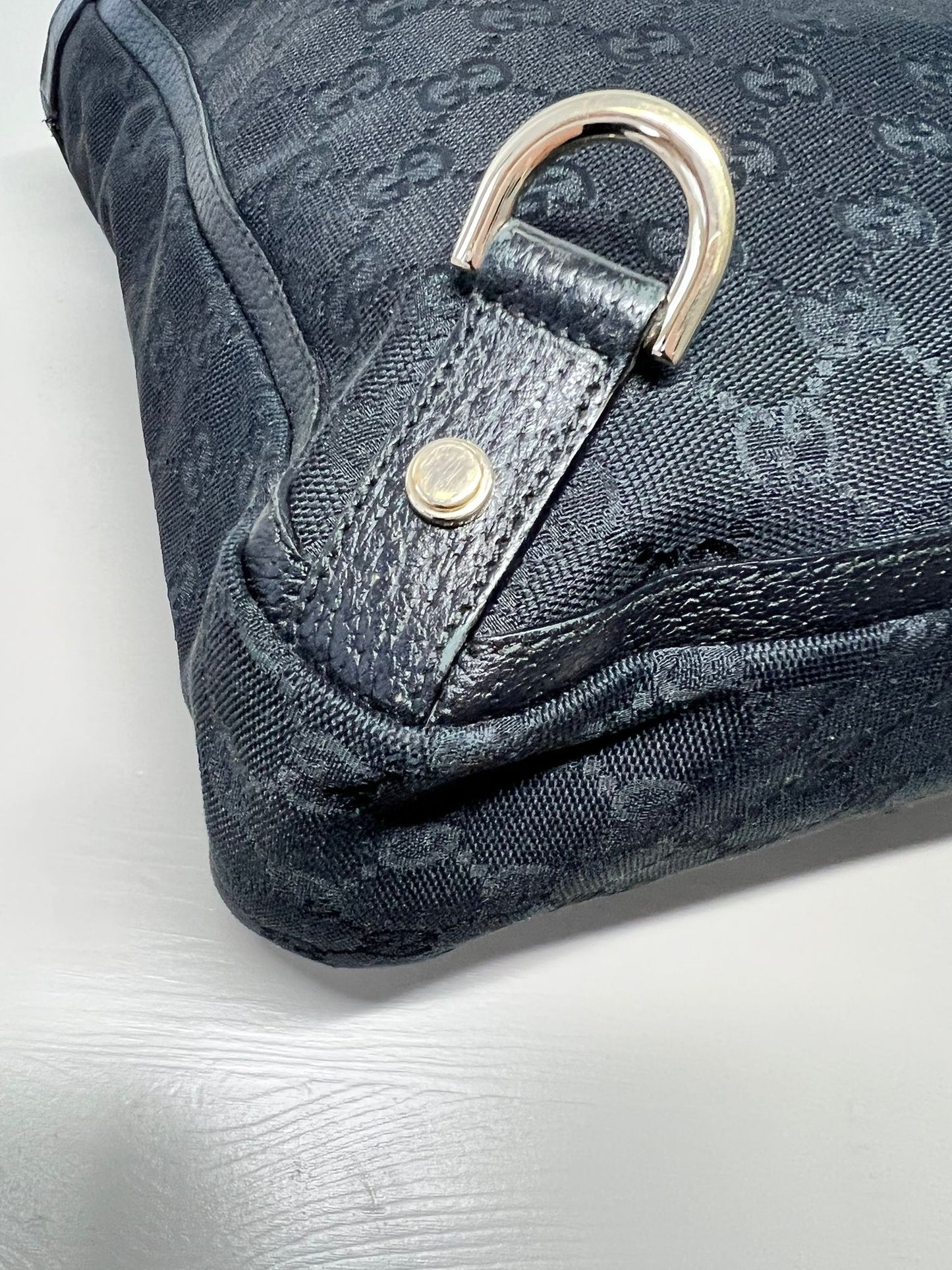 Gucci GG Abbey Canvas Tote Handbag