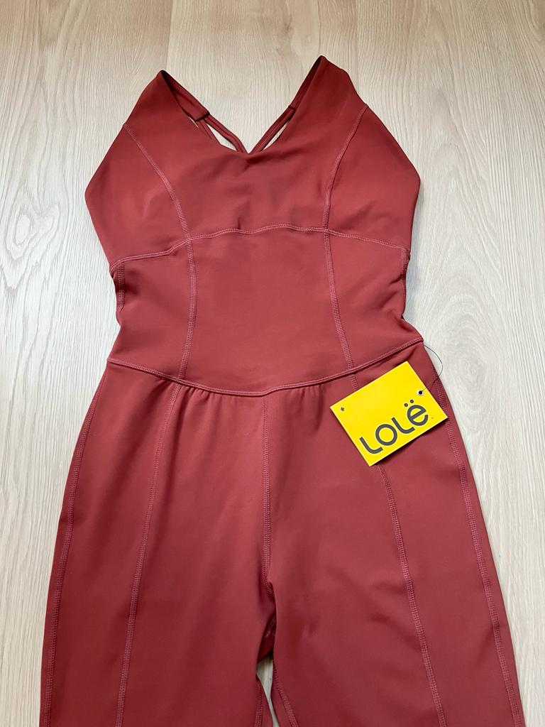 Lole Step Up Strappy Yoga Jumpsuit