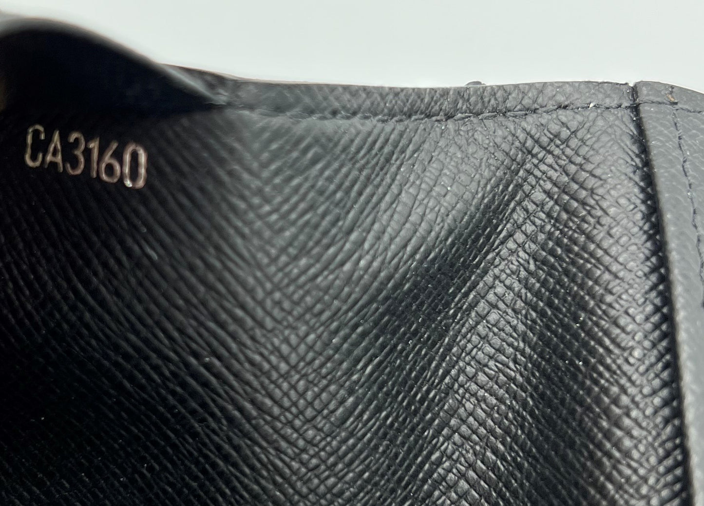 Louis Vuitton Black Passport Cover