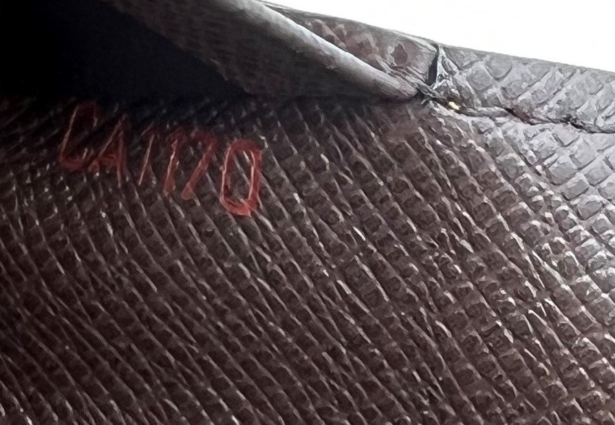 Louis Vuitton Brown Passport Cover