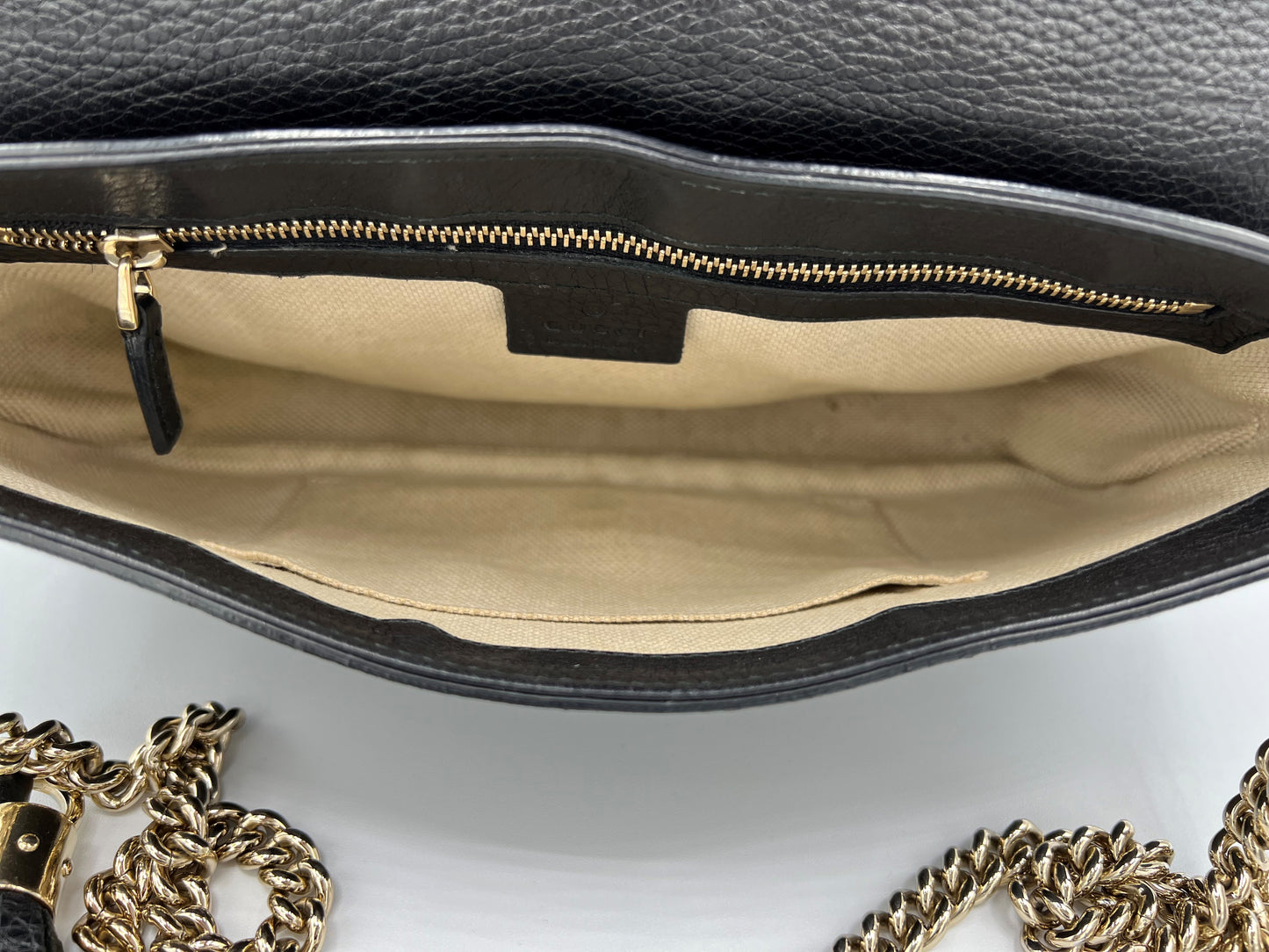 Gucci Soho Leather Shoulder Bag