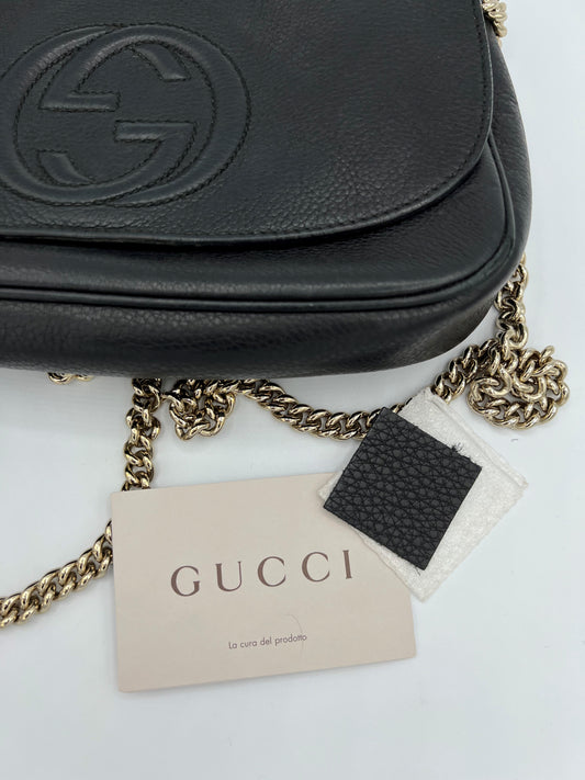 Gucci Soho Leather Shoulder Bag