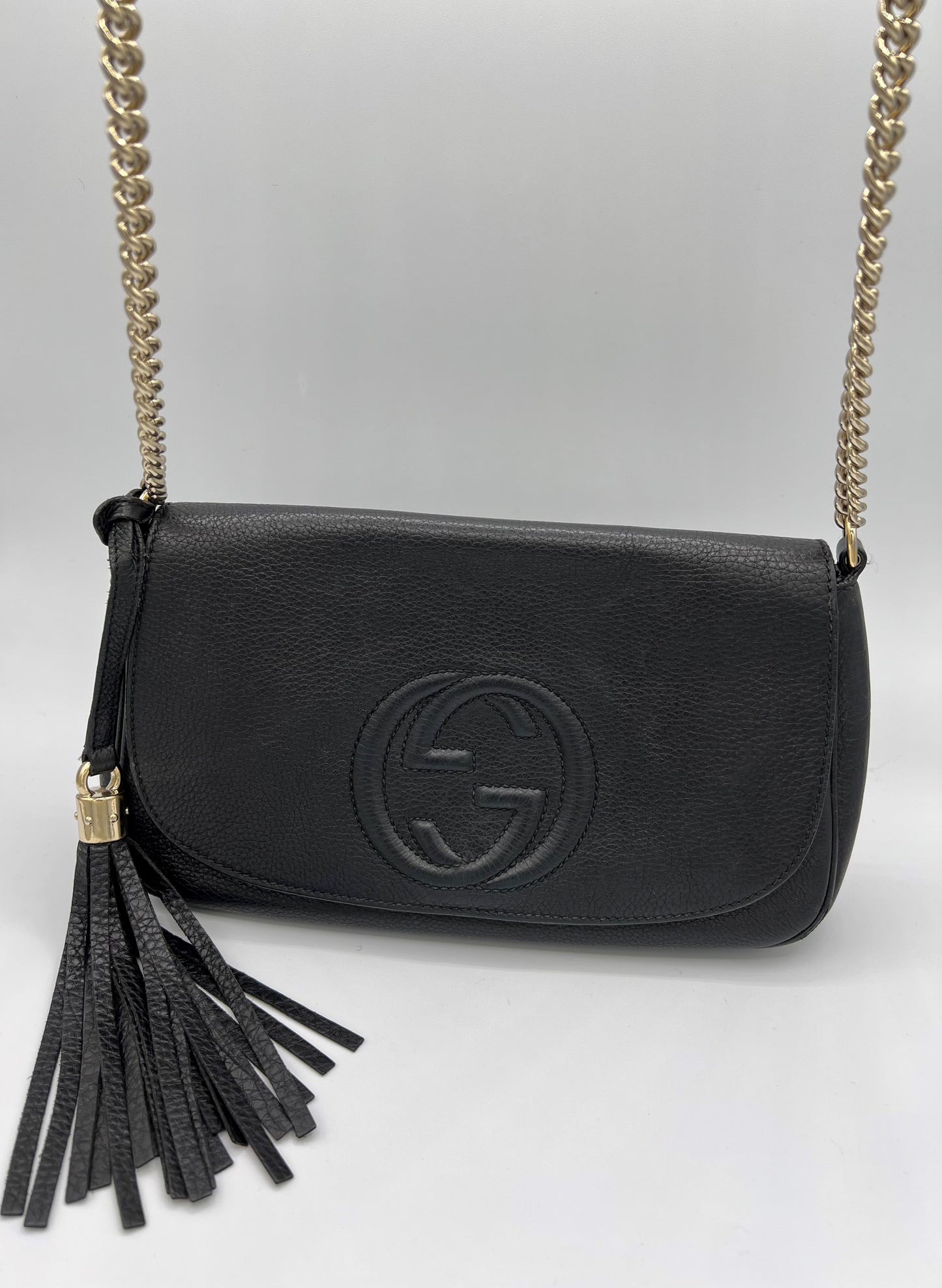 Gucci Soho Leather Shoulder Bag