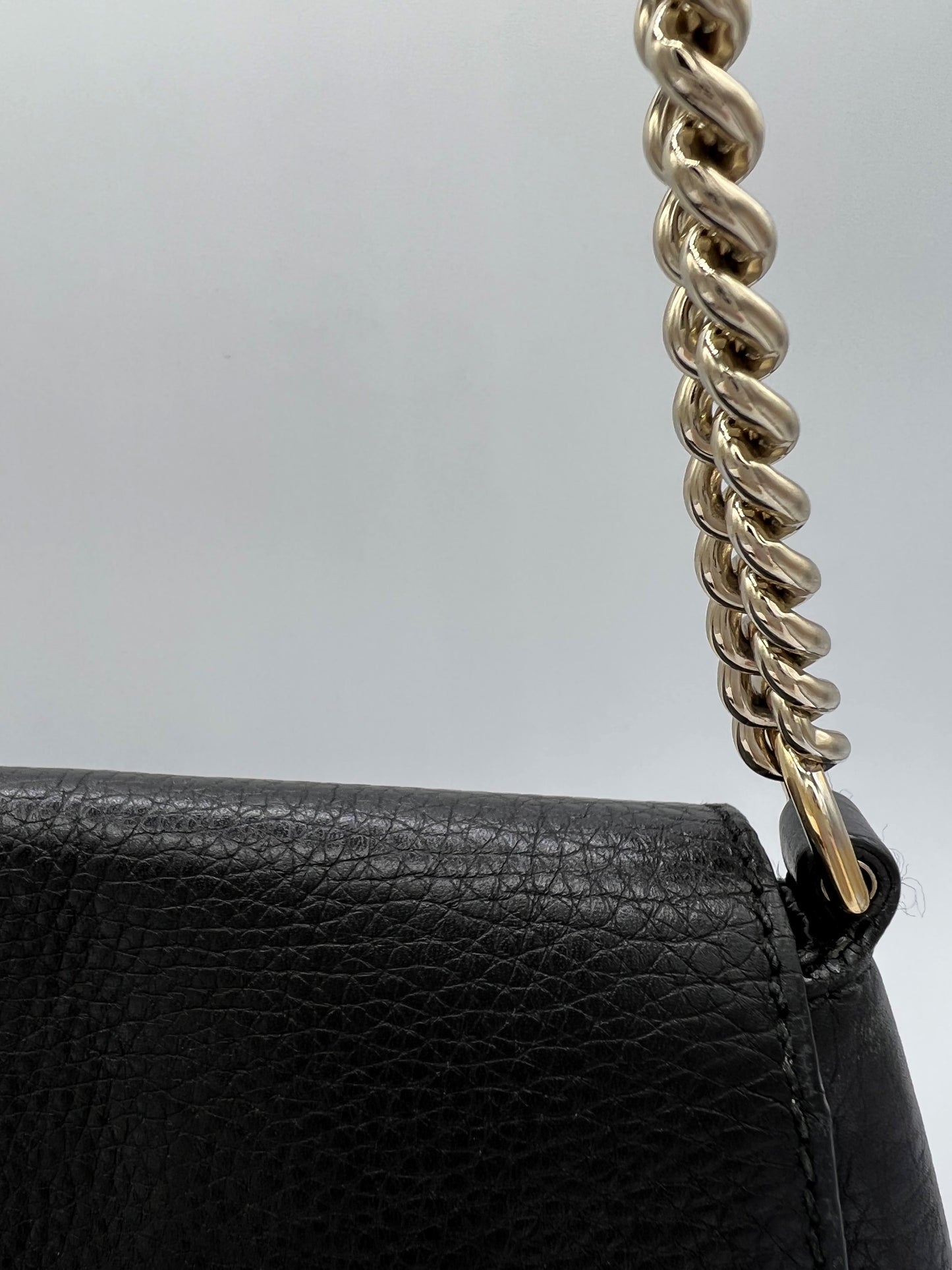 Gucci Soho Leather Shoulder Bag