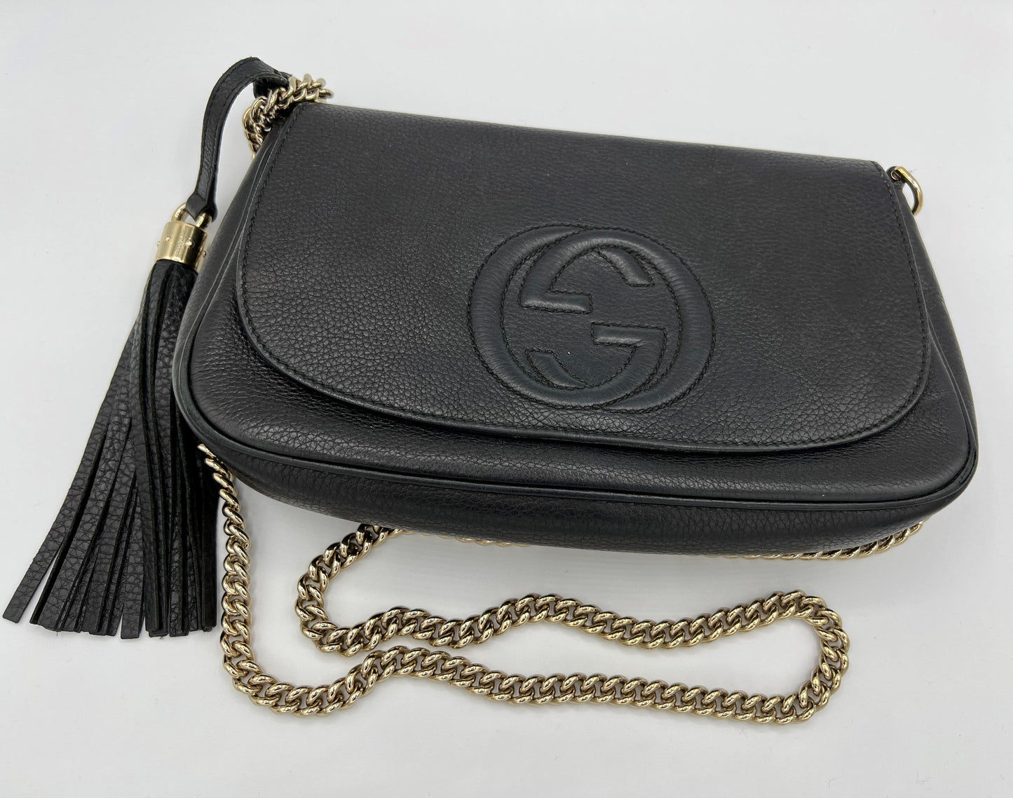 Gucci Soho Leather Shoulder Bag