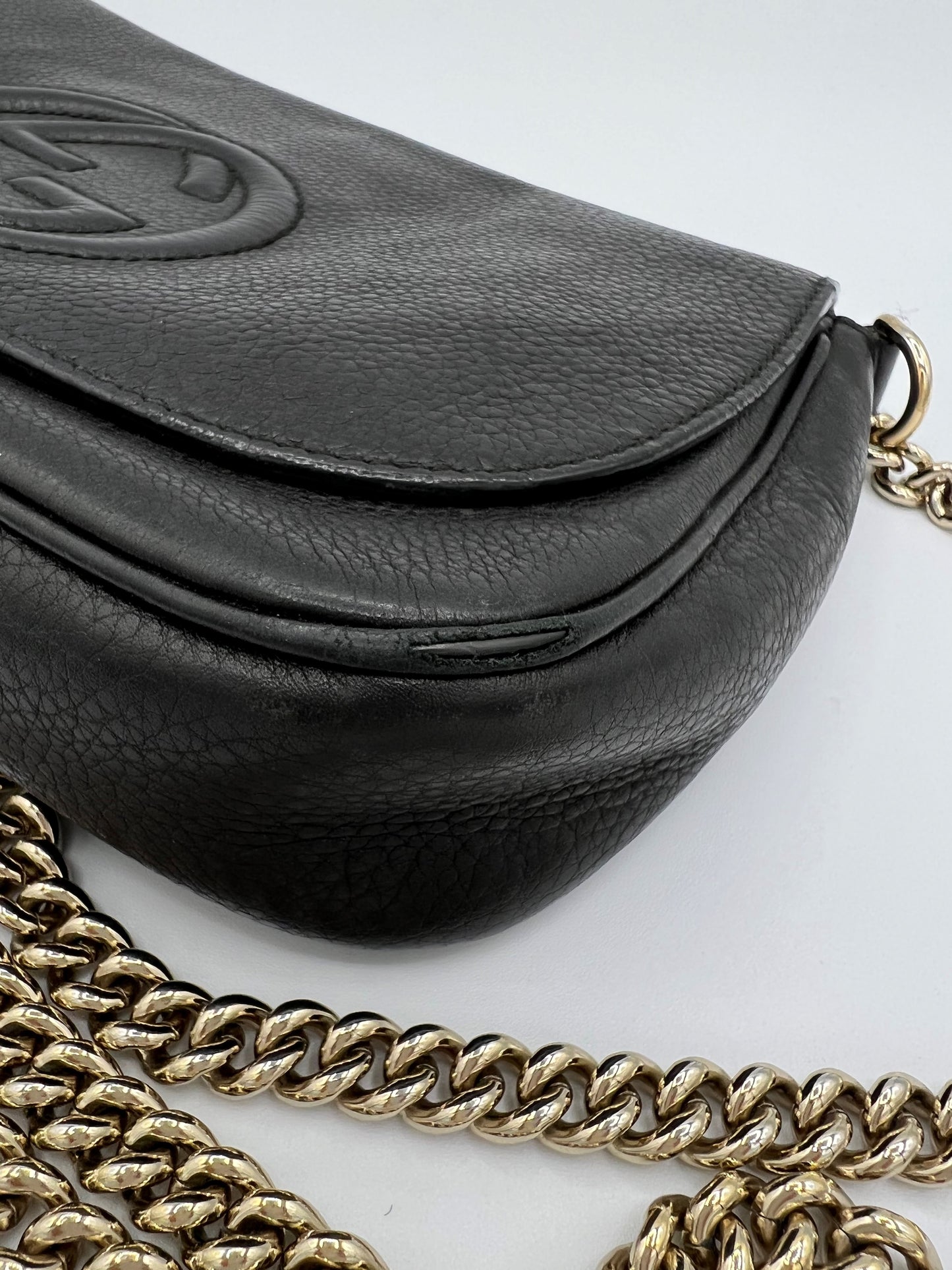 Gucci Soho Leather Shoulder Bag