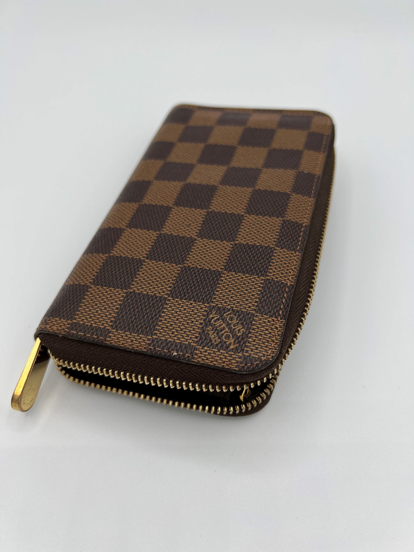 Louis Vuitton Damier Ebene Compact Zippy Wallet
