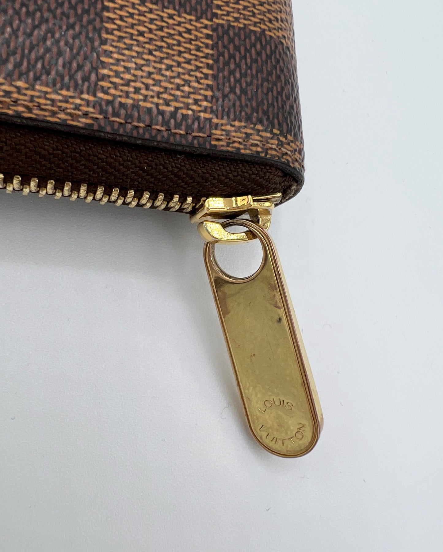Louis Vuitton Damier Ebene Compact Zippy Wallet