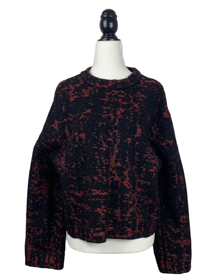 M Missoni Long Sleeve Patterned Sweater 