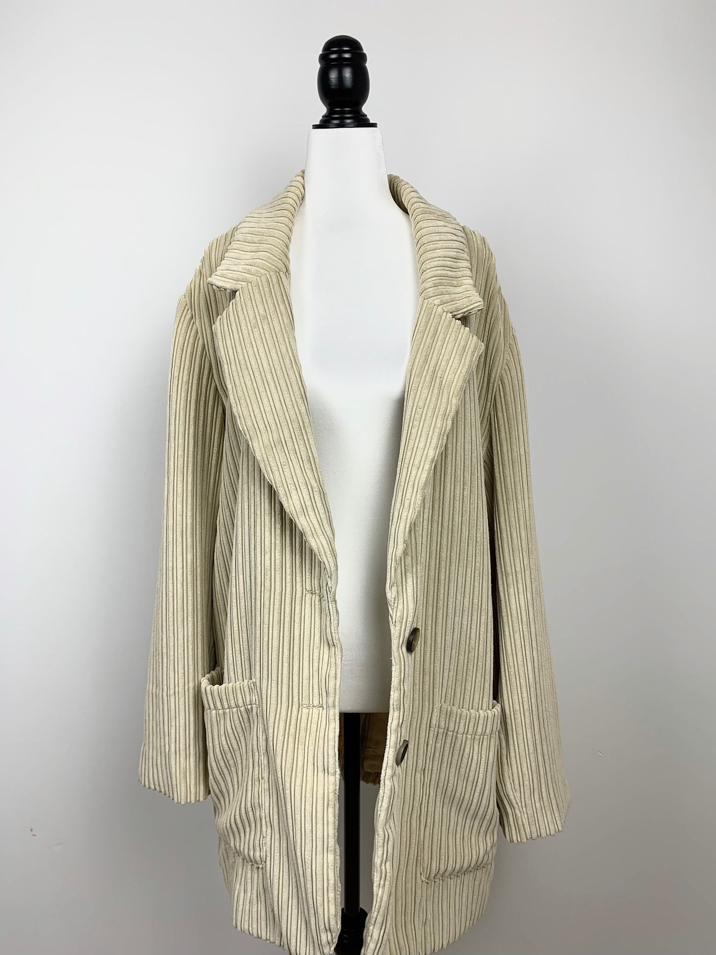 Pre owned Free People Corduroy super oversized blazer
