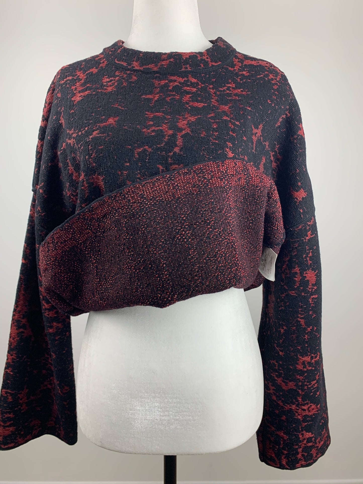M Missoni Long Sleeve Patterned Sweater 