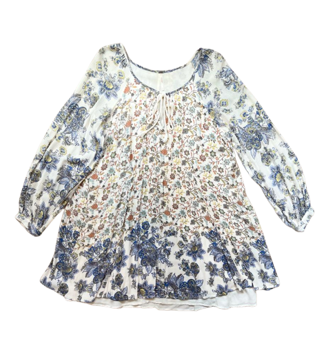 Free People "Lucky Loosie" floral swing dress