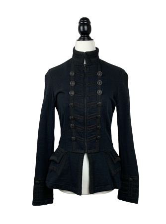 Denim & Supply Ralph Lauren Black Military Style Jacket