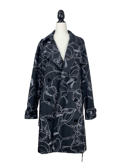 Ralph Lauren Printed Trench Coat