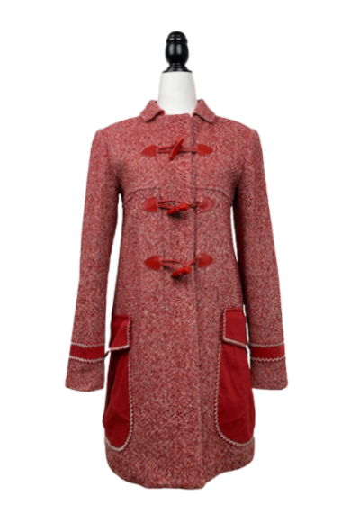 Versace Jeans Red Coat