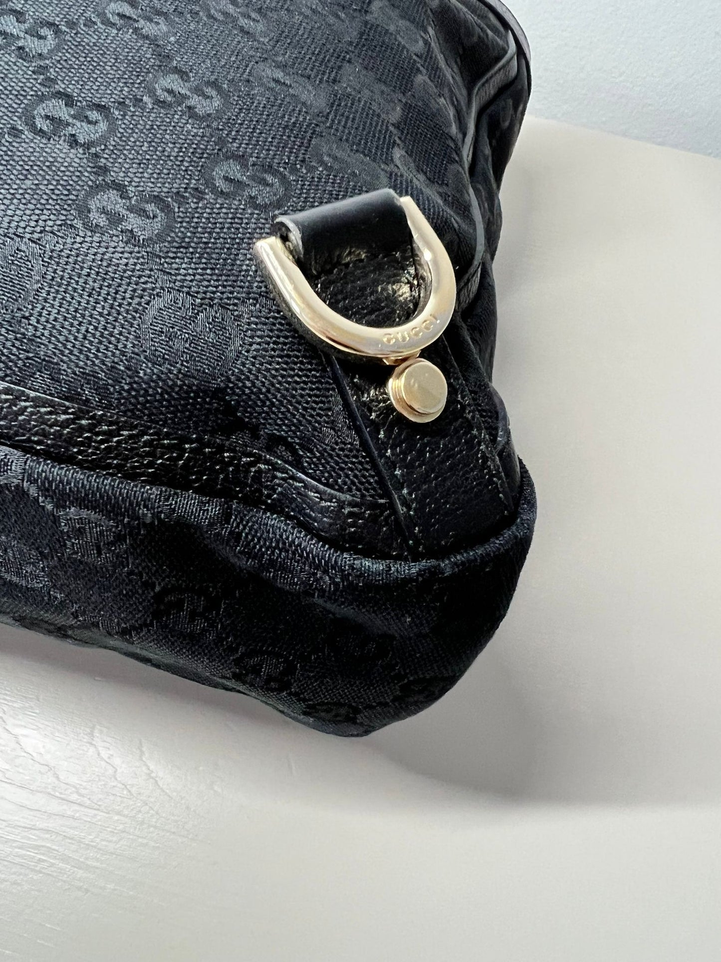 Gucci GG Abbey Canvas Tote Handbag