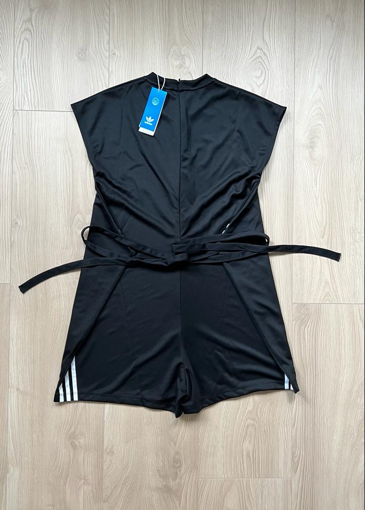 Adidas short jumpsuit with 3 stripes