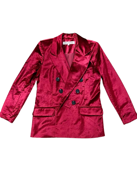 Pre owned Free People Velvet Ashby Blazer