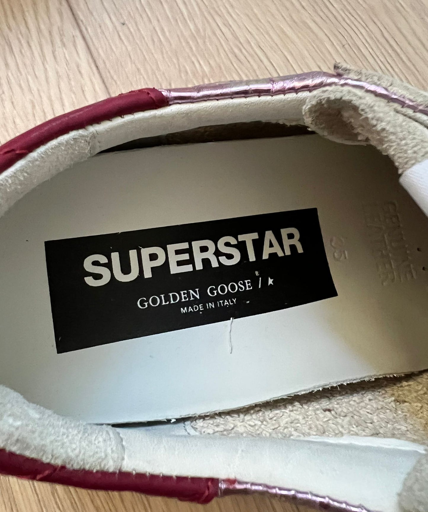 Golden Goose Super-Star Metallic Sneakers
